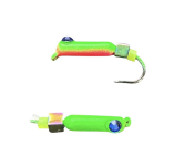 Мормишка Вольфрамова "Латишка" Гвоздик - Котяче око з кубиком хамелеон - 0,5 г - МК1047