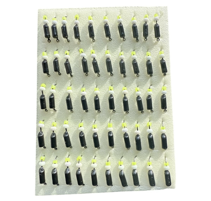 Мормишка Вольфрамова "Латишка" Гвоздик - Міні з намистинкою - 0,3 г - МК1040