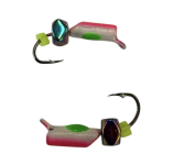 Мормишка Вольфрамова "Латишка" Гвоздик - Міні з кубиком хамелеон - 0,3 г - МК1100