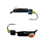 Мормишка Вольфрамова "Латишка" Гвоздик - З кубиком хамелеон - 0,5 г - МК1014