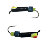 Мормишка Вольфрамова "Латишка" Гвоздик - З кубиком хамелеон - 0,5 г - МК1024