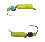 Мормишка Вольфрамова "Латишка" Гвоздик - З кубиком хамелеон - 0,5 г - МК1061