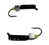 Мормишка Вольфрамова "Латишка" Гвоздик - З кубиком срібло - 0,5 г - МК1081