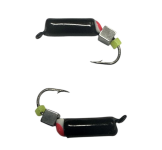 Мормишка Вольфрамова "Латишка" Гвоздик - З кубиком срібло - 1 г - МК1062