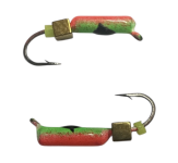 Мормишка Вольфрамова "Латишка" Гвоздик - З кубиком золото - 0,5 г - МК1060