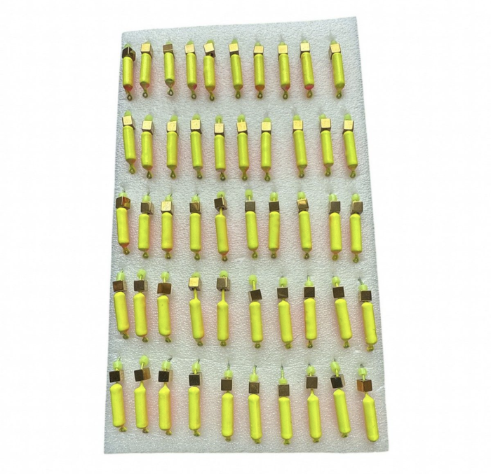 Мормишка Вольфрамова "Латишка" Гвоздик - З кубиком золото - 0,5 г - МК1082