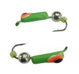 Мормишка Вольфрамова "Латишка" Гвоздик - З кулькою срібло - 0,5 г - МК1023