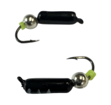 Мормишка Вольфрамова "Латишка" Гвоздик - З кулькою срібло - 0,7 г - МК1083