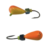 Мормишка Вольфрамова "Латишка" Крапля - З кубиком хамелеон - МК1033