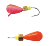 Мормишка Вольфрамова "Латишка" Крапля - З кубиком золото - МК1032