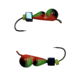 Мормишка Вольфрамова "Латишка" Мураха - З кубиком блакитний - МК1066