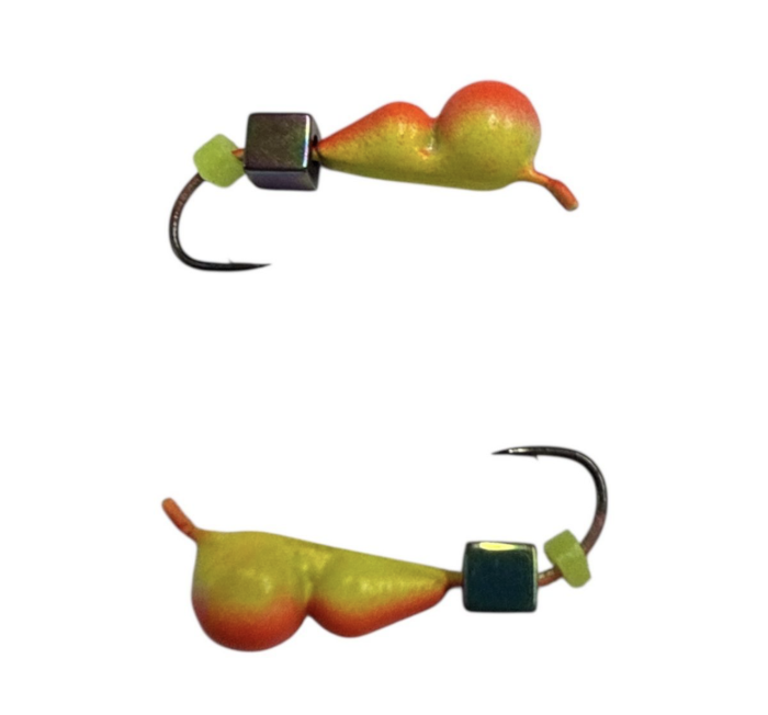 Мормишка Вольфрамова "Латишка" Мураха - З кубиком-хамелеоном - MK1074