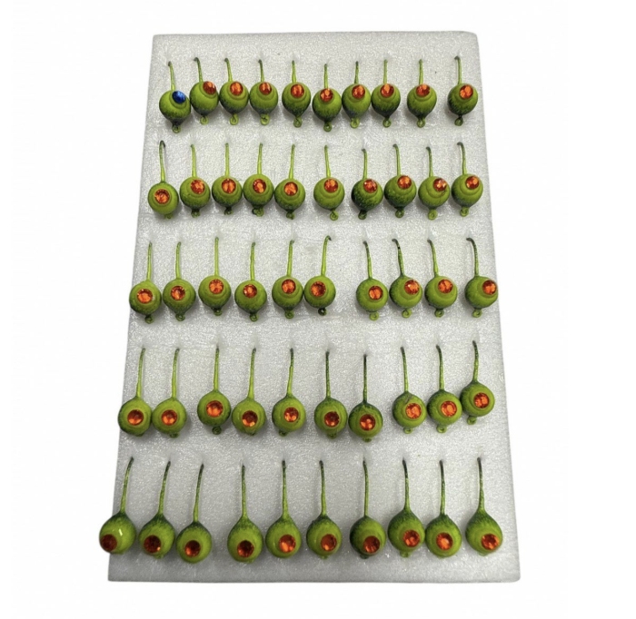 Мормишка Вольфрамова "Латишка" Куля - Котяче око - МК1092