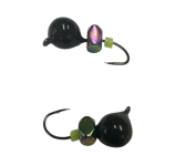 Мормишка Вольфрамова "Латишка" Куля - З кубиком хамелеон - МК1053