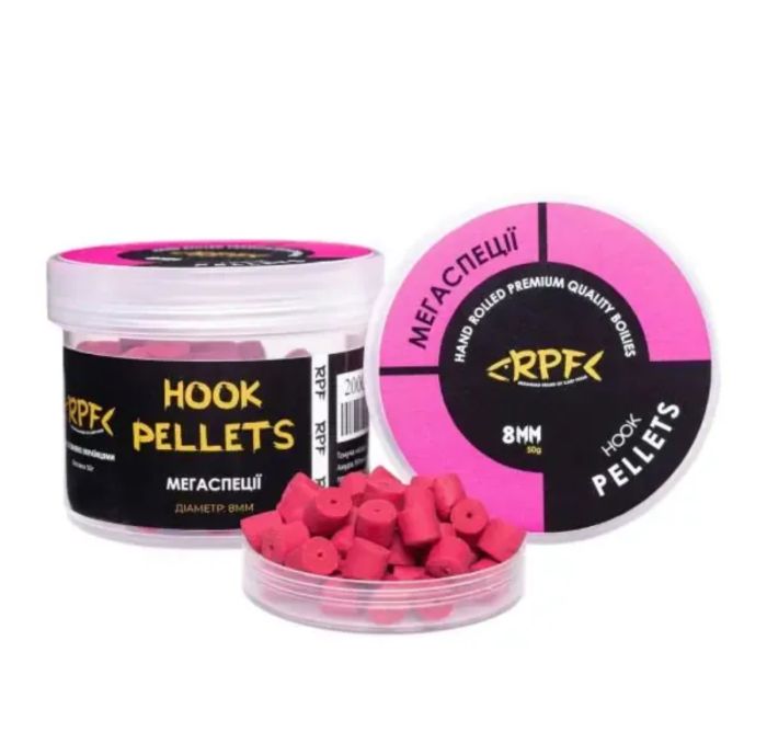 Насадковий пелетс RPF Ø8 мм - ПЕТ-банку 50 г - Мегаспеції