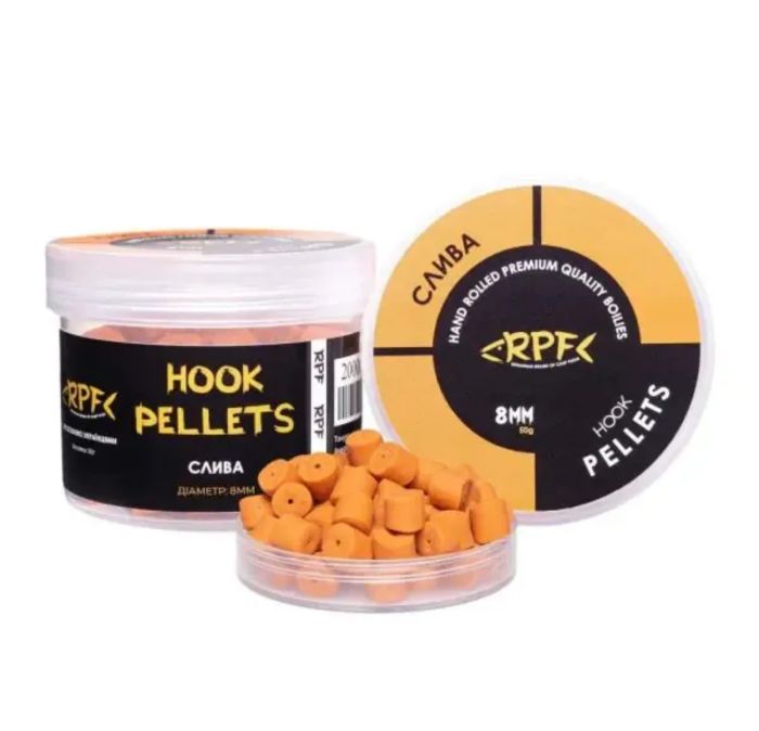 Насадковий пелетс RPF Ø8 мм - ПЕТ-банку 50 г - Слива