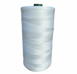 Нитка капронова (поліамідна) 23,3текс*4 (0,50 мм) - Біла - 500 г