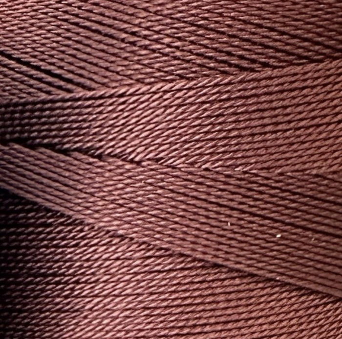 Нитка капронова (поліамідна) 93,5текс*3 (0,8 мм) - Коричнева - 400 г Коричнева