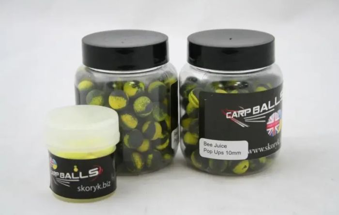 Плаваючі бойли CarpBalls Pop Ups Ø10мм - Bee Jucie