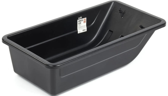 Санки рибальські Norfin 4 - Пластик удароміцний - 120x66x29 см - Чорний