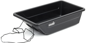 Санки рибальські Norfin 3 - Пластик удароміцний - 100x53x26 см - Чорний