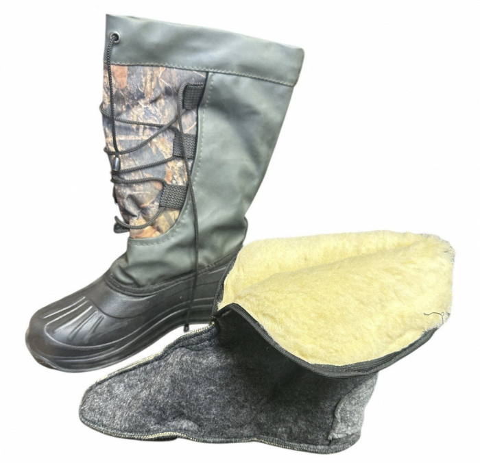Чоботи Гума Трест - Піна+ПВХ (з утеплювачем) - До -30°С - Осінній ліс