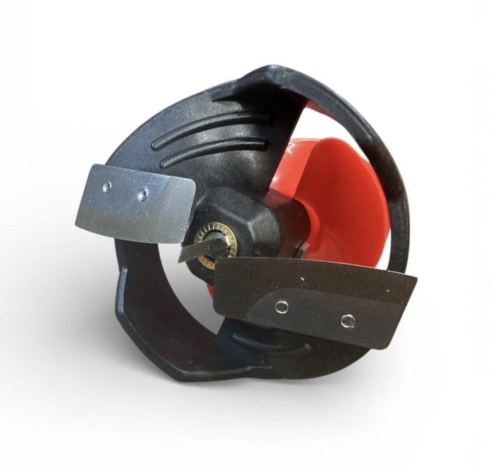 Шнек Fishing ROI для льодобуру IceHorn під шуруповерт - 130 мм - Праве обертання - Пластик - Червоний