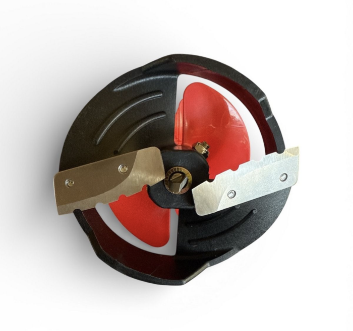 Шнек Fishing ROI для льодобуру IceHorn під шуруповерт - 150 мм - Червоний - Праве обертання - Пластик