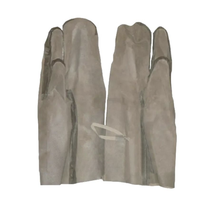 Рукавички ОЗК трипалі Л-1 хімзахист - Сірий 3 розмір