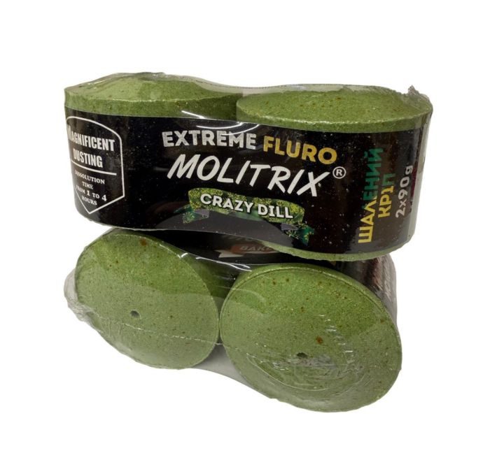 Технопланктон Molitrix "Extreme FLURO" - Шалений кріп - 2шт/уп