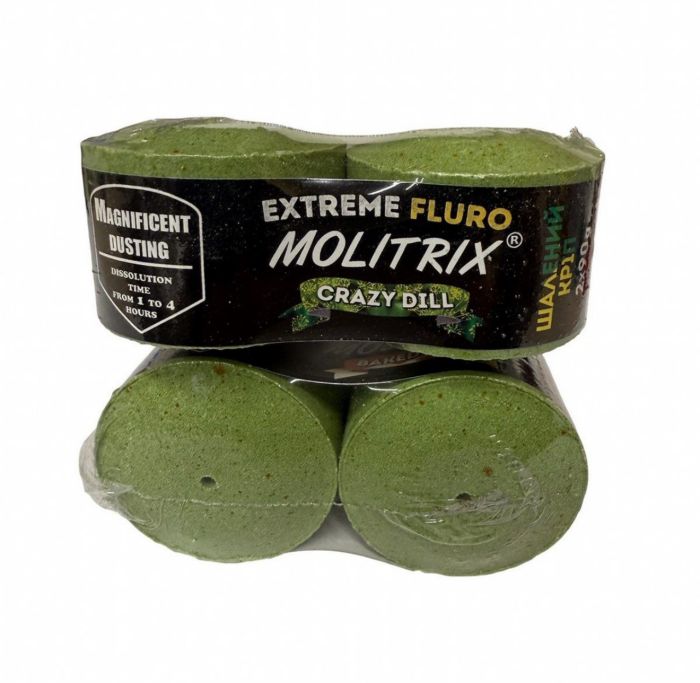 Технопланктон Molitrix "Extreme FLURO" - Шалений кріп - 2шт/уп