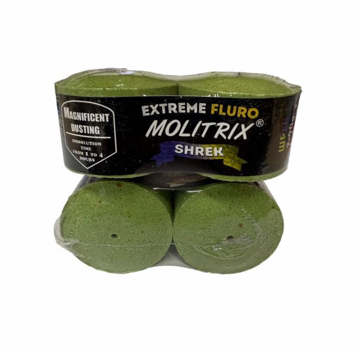 Технопланктон Molitrix "Extreme FLURO" - Шрек - 2шт/уп