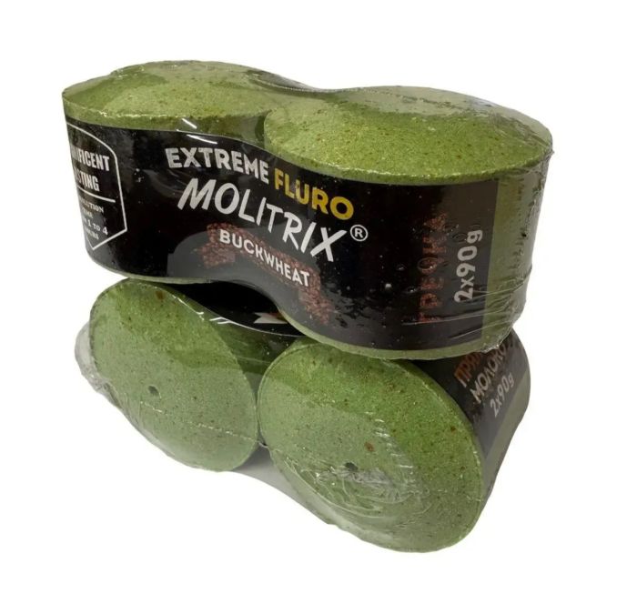 Технопланктон Molitrix "Extreme FLURO" - Гречка - 2шт/уп