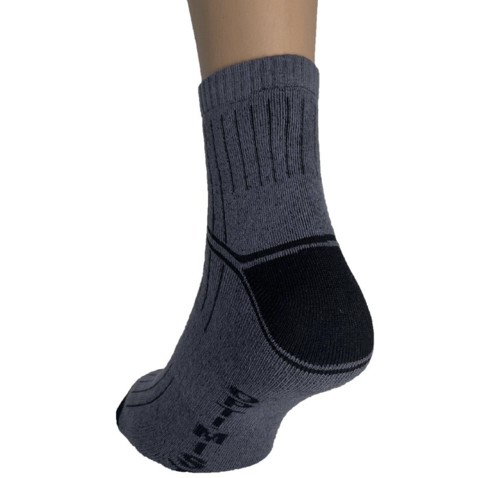 Термошкарпетки Carpe Diem "Optimist" "Cotton+PA" - Зимові - Лаванда+Сірий