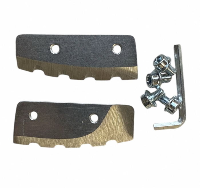 Запасні ножі Fishing ROI для пластикового шнека IceHorn - 150 мм - Сталь - Праве обертання