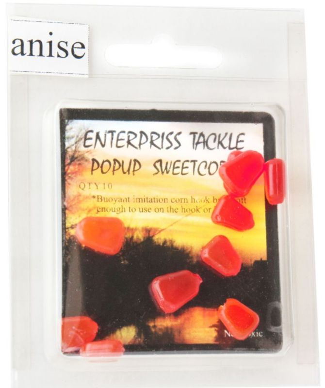 Кукурудза силіконова EnterPriss S - Плаваюча - Red (Червоний) - 10 шт./уп